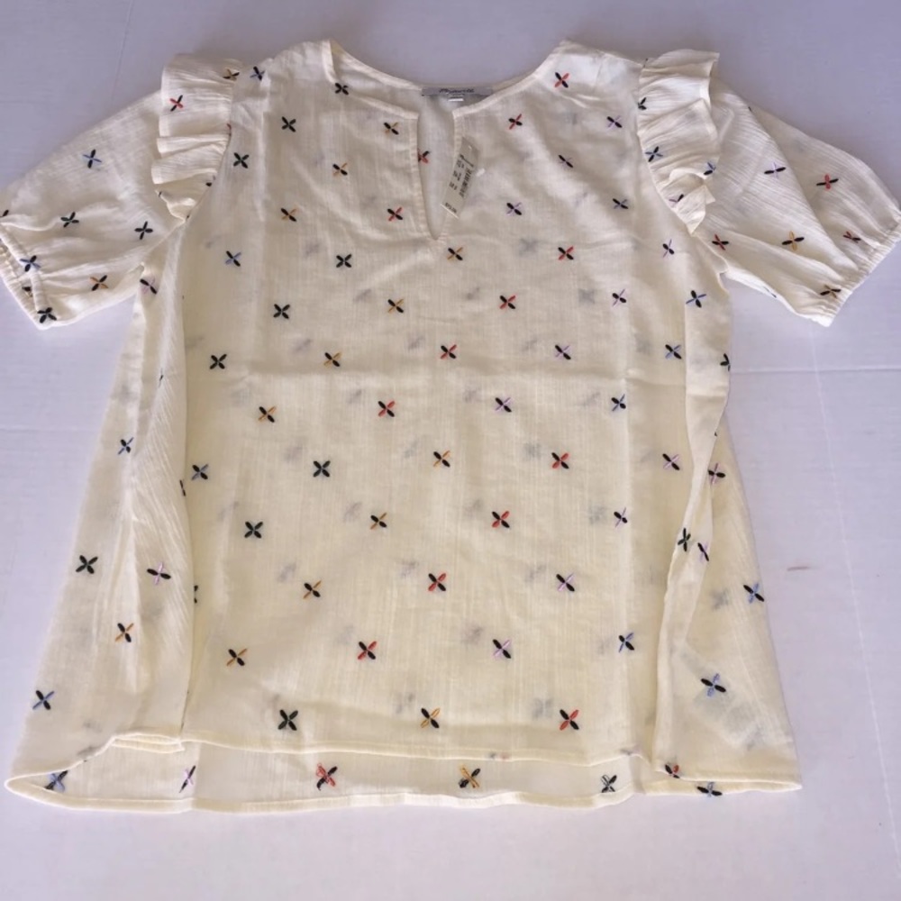 Madewell linen top XXS